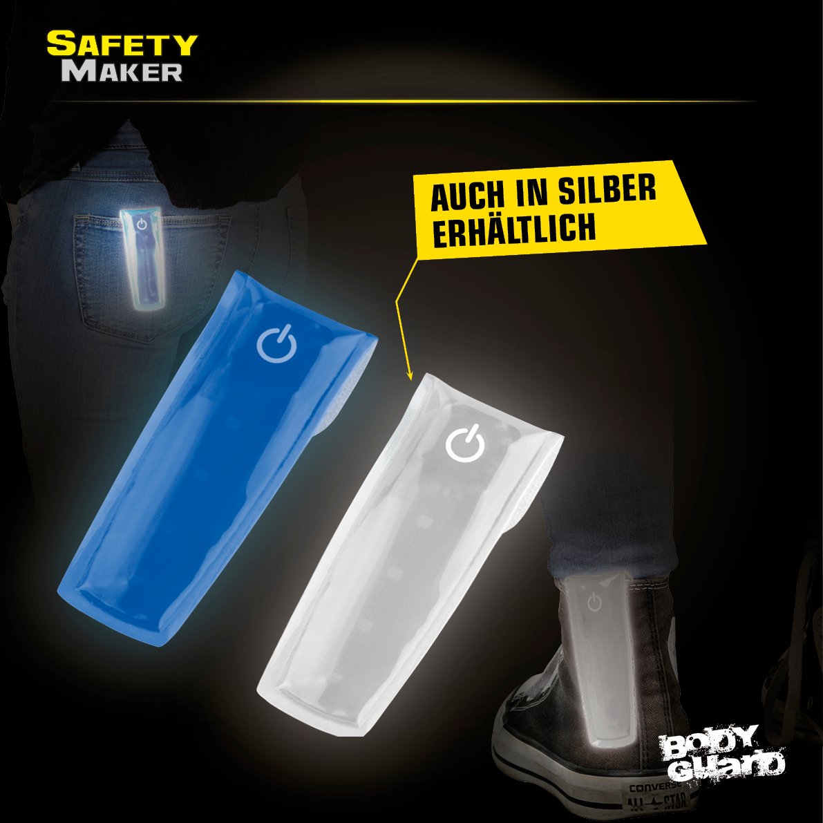 Multilight XL, LED-Clip blau