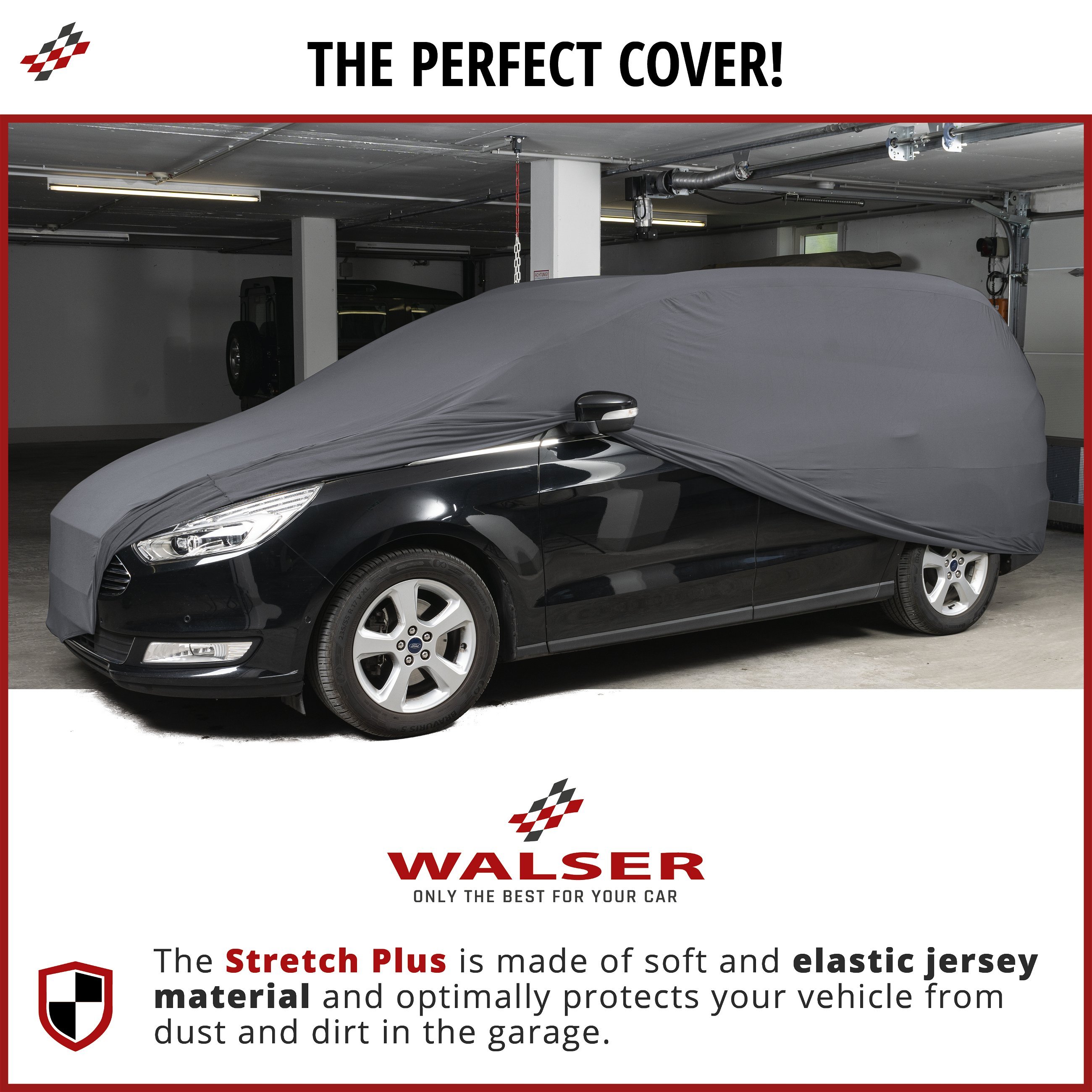 Car cover Indoor Stretch Plus SUV size L anthracite