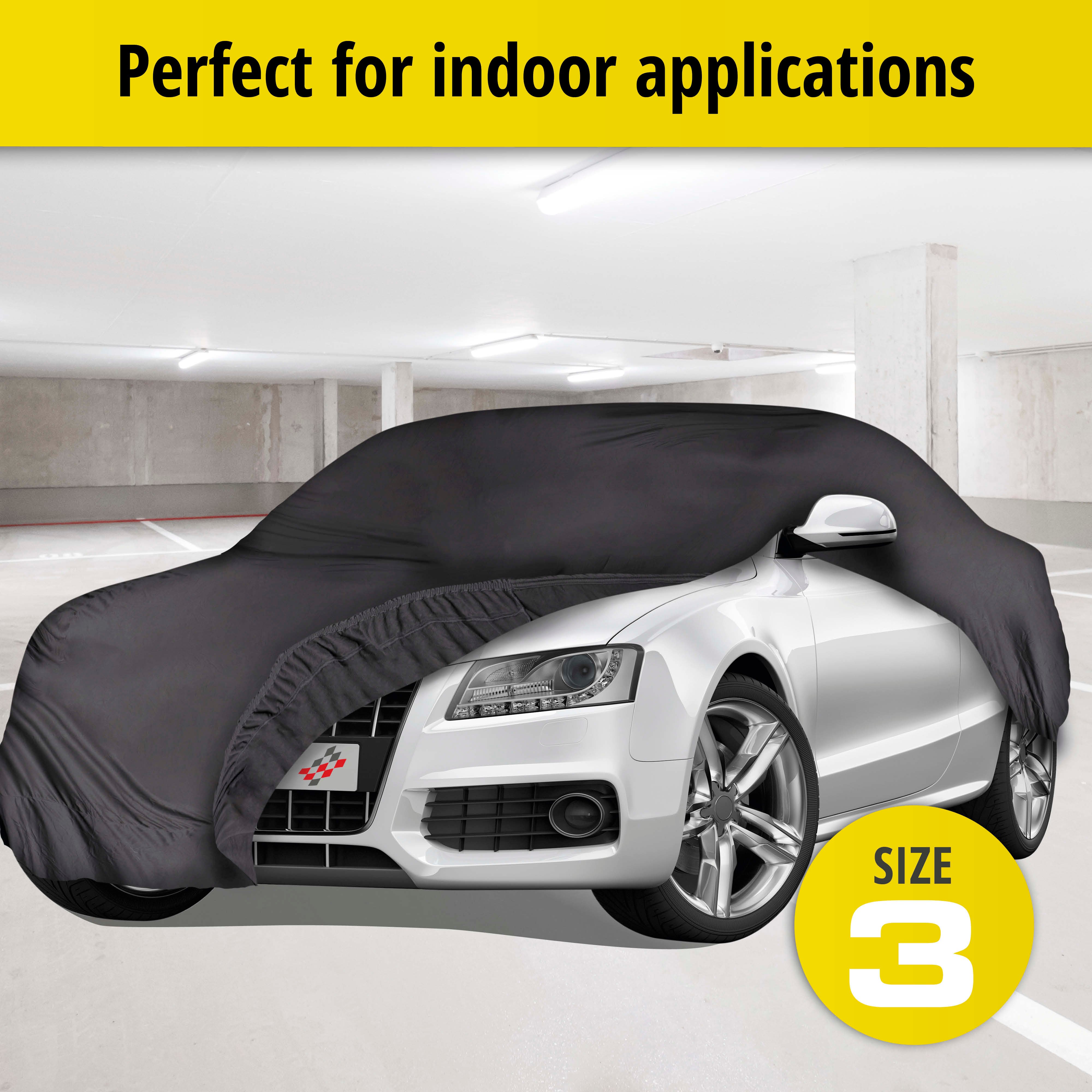 Car tarpaulin Indoor Soft size 3 black