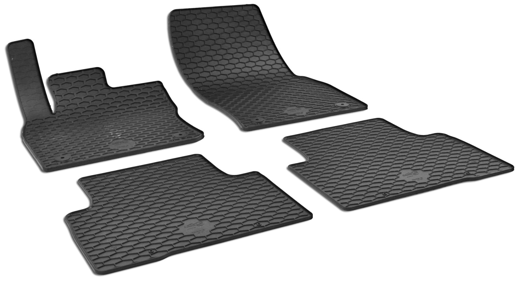 Rubber mats DirtGuard for VW Touran (5T1) 05/2015-Today, VW Tiguan (AD1) 01/2016-Today