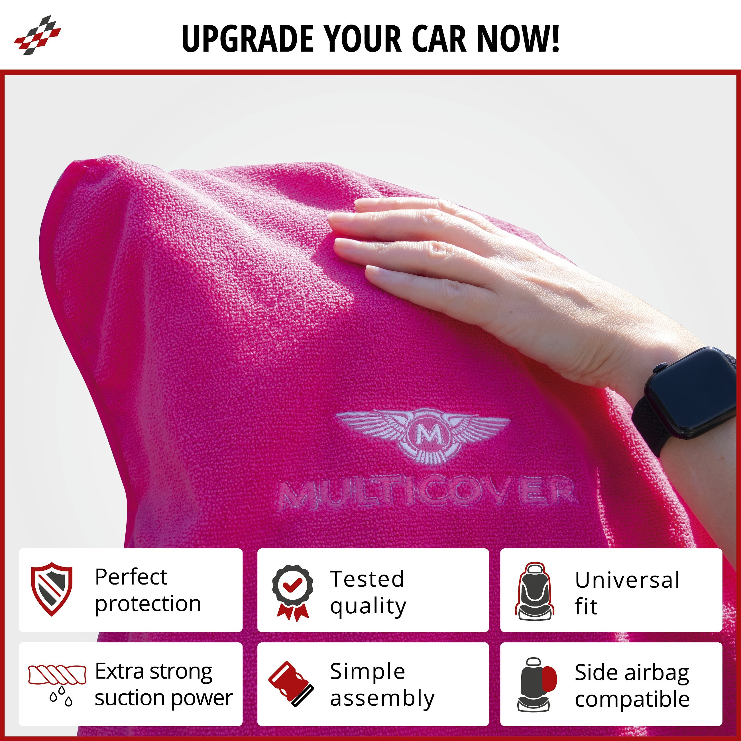 Car Seat cover Multicover pink