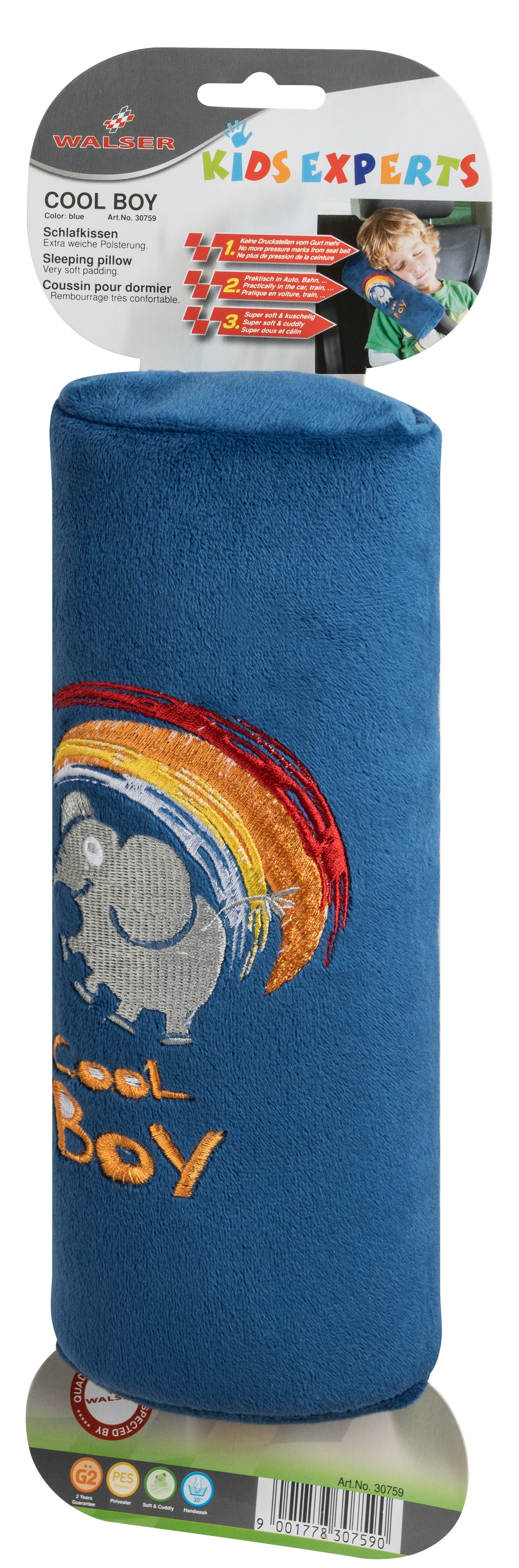 Schlafkissen Cool Boy blau ab 5 Jahre