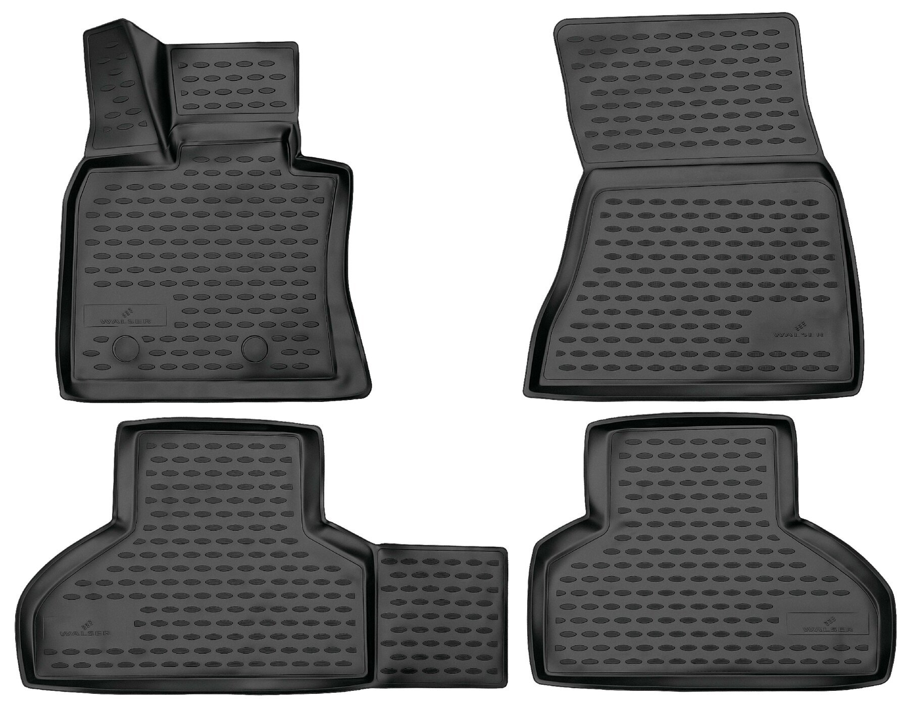 Rubberen Voetmatten XTR geschikt voor BMW X5 (F15) 2013 - 2018