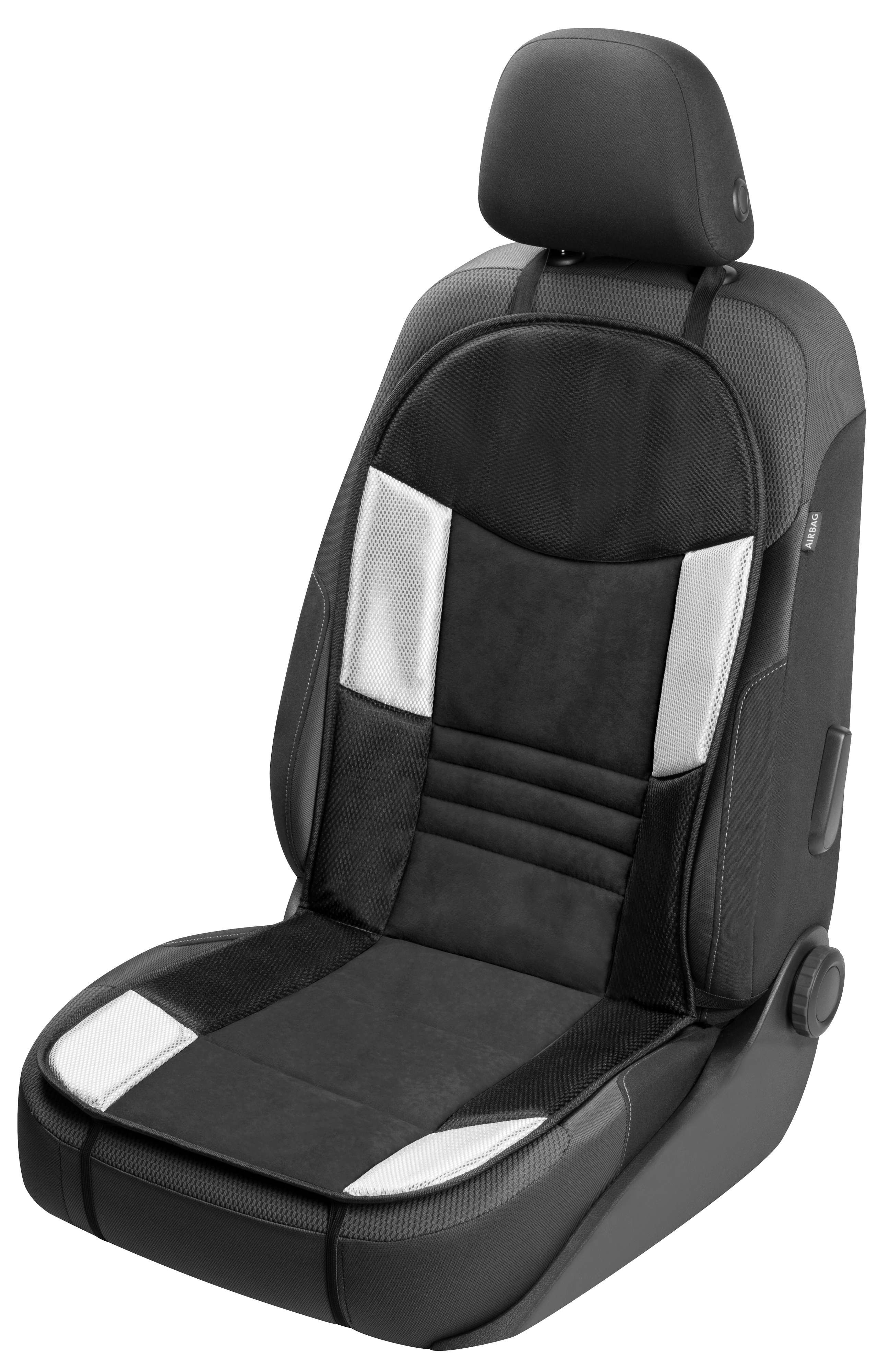 PKW Sitzauflage Kimi, Auto-Sitzaufleger im Rennsportdesign schwarz, PKW  Sitzauflage Kimi, Auto-Sitzaufleger im Rennsportdesign schwarz, Sitzauflagen, Sitzbezüge und Sitzauflagen für PKWs, Autositzbezüge &  Auflagen