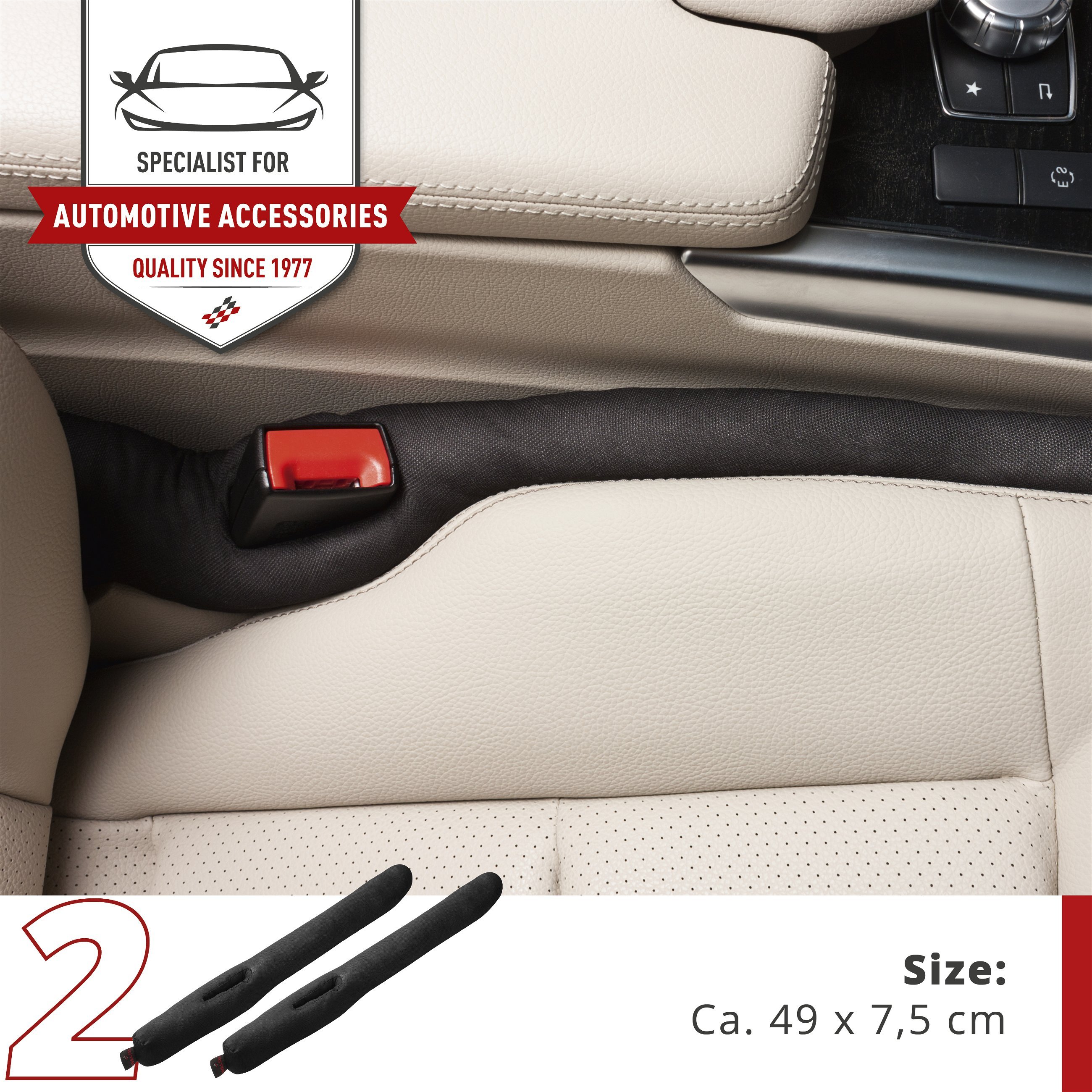 Between car top seat and console