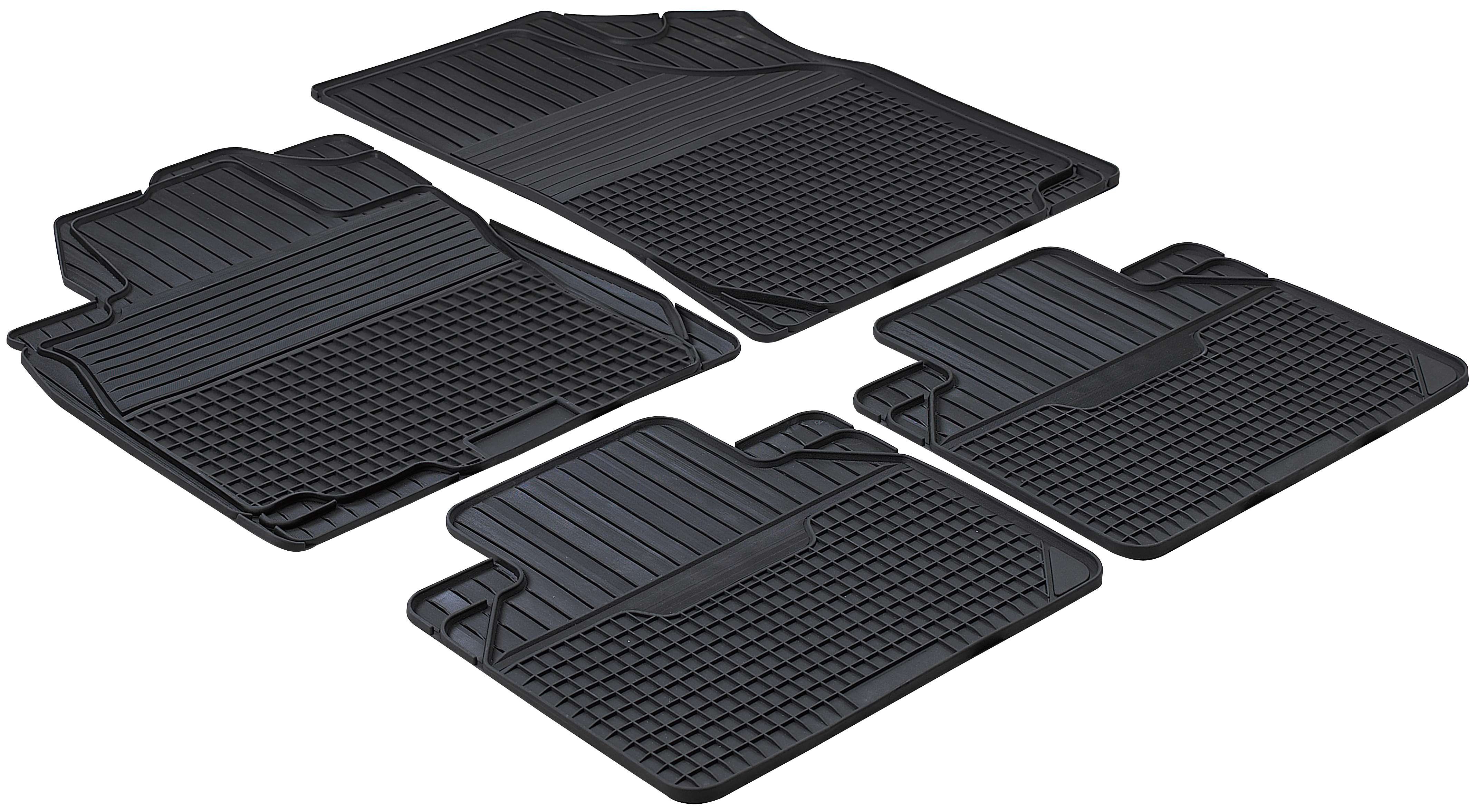 Tapis de voiture en caoutchouc Easyfit - 4pcs taille 2