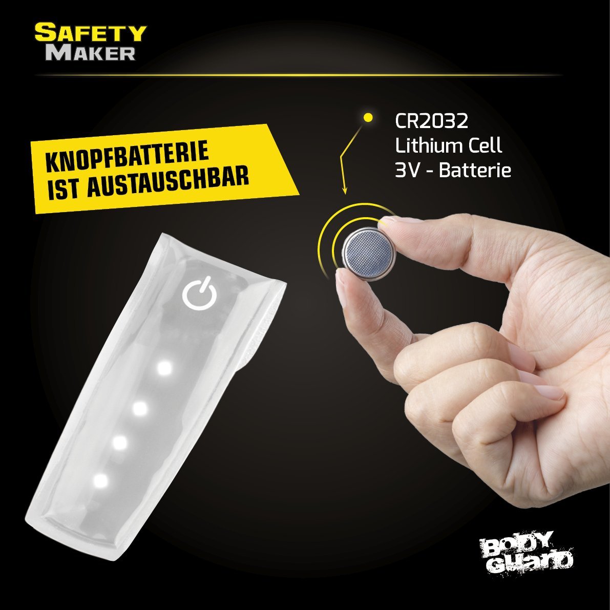 Multilight XL, LED-Clip silber
