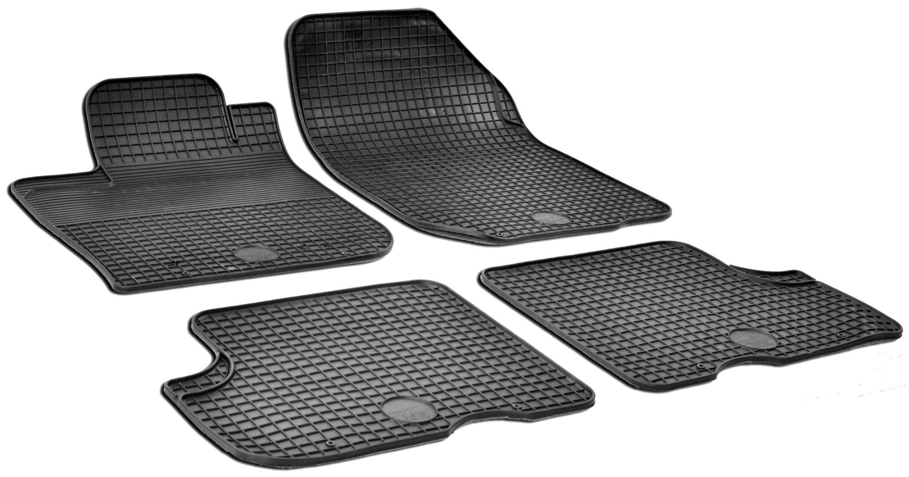 RubberLine rubberen voetmatten geschikt voor Dacia Duster 04/2010-01/2018, Dacia Sandero 06/2008-Vandaag, Dacia Logan MCV 02/2007-Vandaag